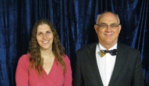Mac Sudduth PhD, President and Valerie Rapson, PhD, Outreach Astronomer