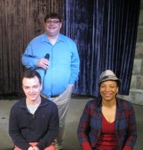 Classic Theater Guild's School for Scandal - Jonathan Riven, Director; Erica Johnson "Lady Teazle" and Cameron Duwe "Joseph Surface"