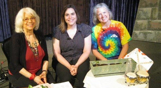 Kids Arts Festival,Betsy Sandberg, Co-Organizer and Colleen Merays, Committee Member & Table Activity Leader